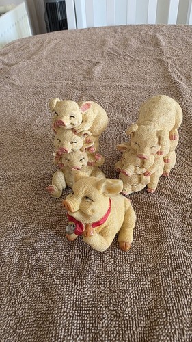 Little piggs figurines the - piggs, figurines,