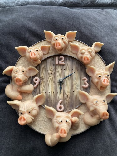 Vintage piggin pig wall - vintage,