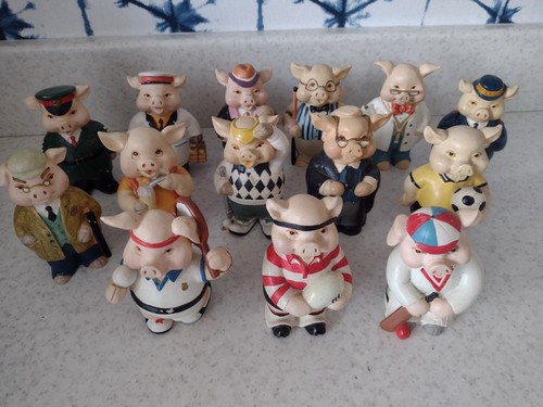 Resin pig ornaments the - resin,